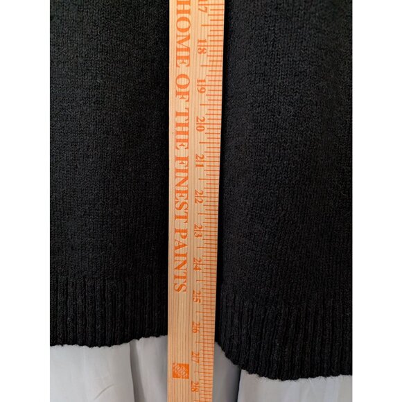 J Jill Fair Isle Nordic Sweater Womens M Red Gray White Knit Cotton Blend - Picture 7 of 9